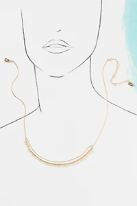 Delicate Layered Beaded Necklace