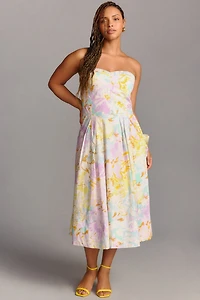 Maeve Sleeveless Sweetheart Corset A-Line Dress