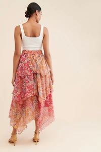 Let Me Be Bandafira Ruffle Skirt