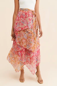 Let Me Be Bandafira Ruffle Skirt