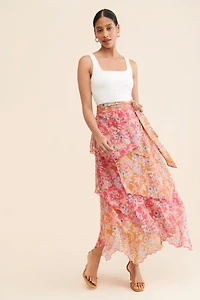 Let Me Be Bandafira Ruffle Skirt