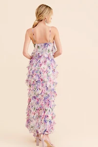 BHLDN Jia Ruffle Maxi Dress