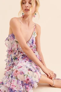 BHLDN Jia Ruffle Maxi Dress