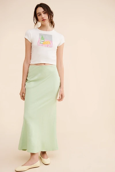 The Tilda Slip Skirt: Linen Edition