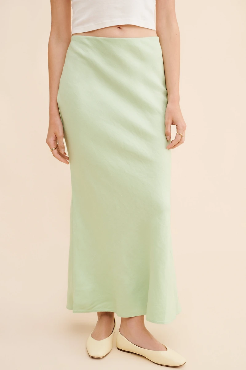 The Tilda Slip Skirt: Linen Edition
