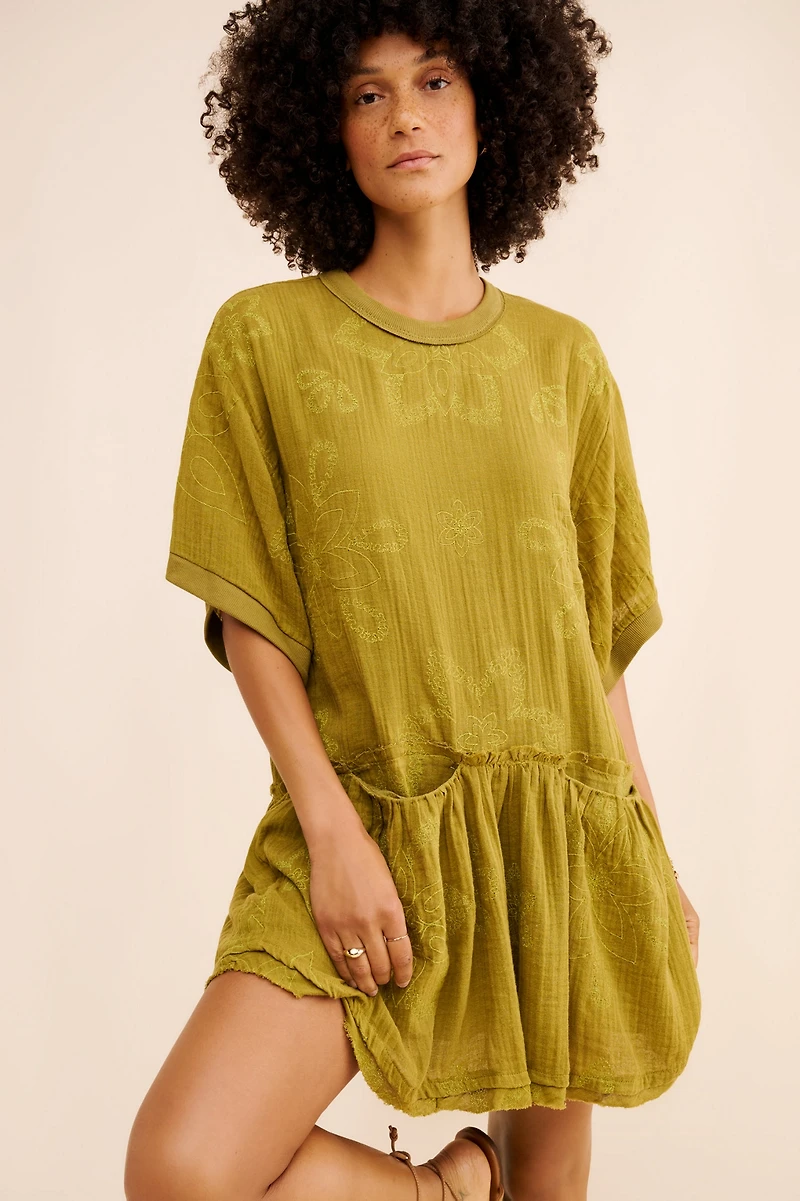 Picking Petals Mini Dress