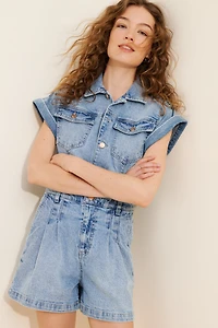 Habitual Frankie Denim Romper