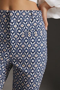 Maeve Essential High-Rise Kick-Flare Pants