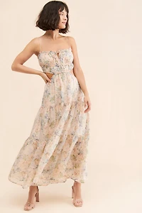 ASTR the Label Odina Cut Out Maxi Dress