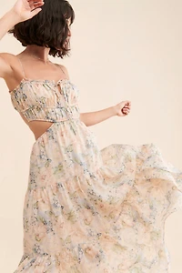 ASTR the Label Odina Cut Out Maxi Dress
