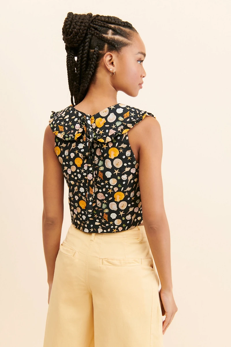 Rachel Antonoff Georgia Seashell Top
