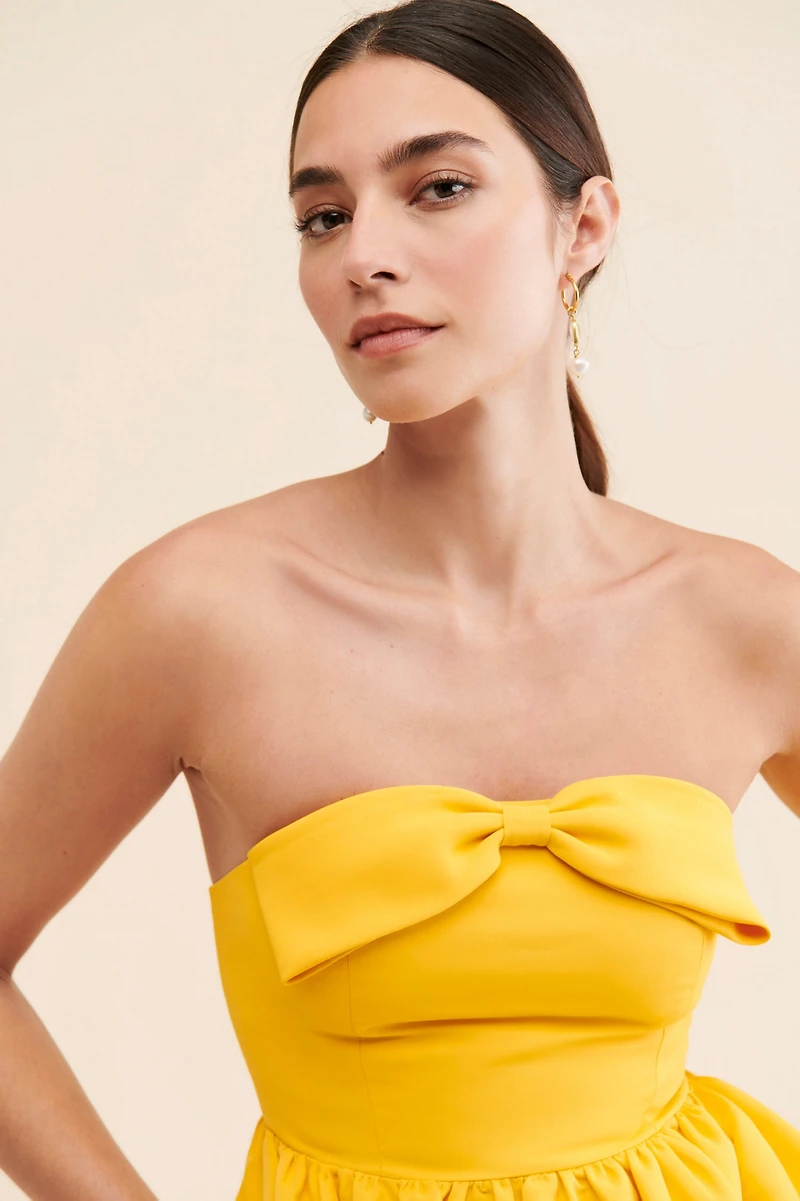 Sachin & Babi Blaine Bow Midi Dress