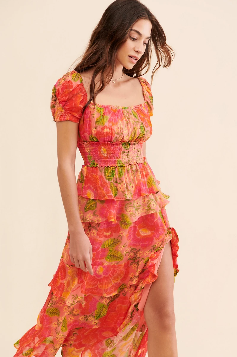 FARM Rio Blooming Floral Maxi Dress
