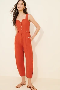 FARM Rio Asymmetric Neck Jumpsuit