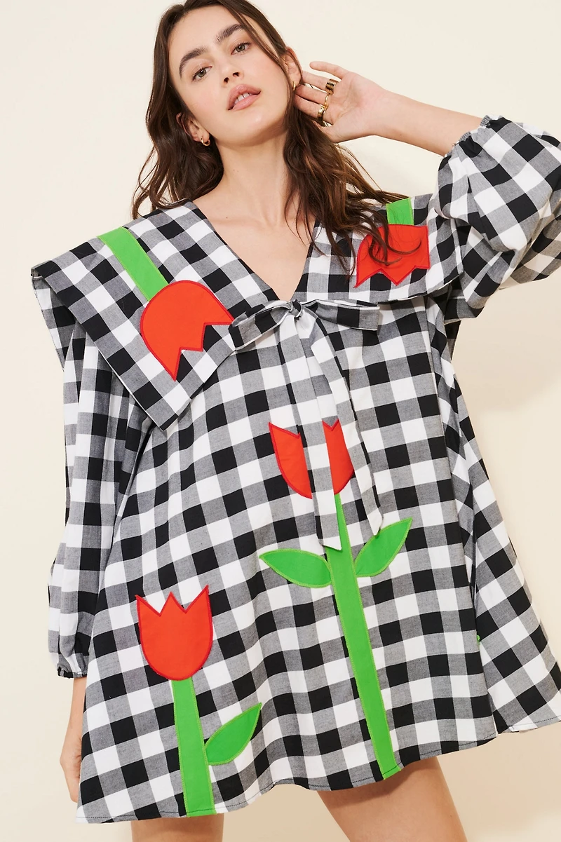 Boyko Florence Gingham Mini Dress