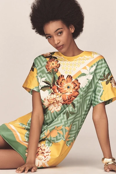 Floral T-Shirt Dress