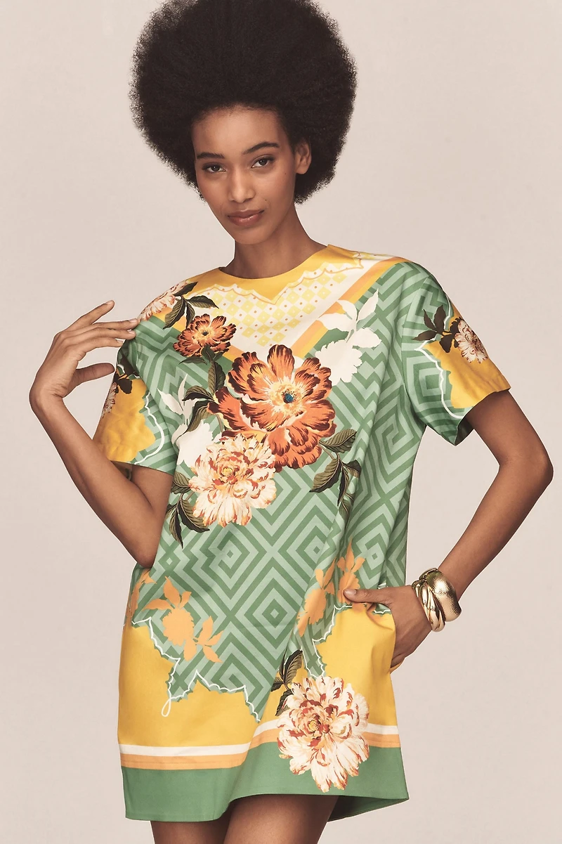 Floral T-Shirt Dress