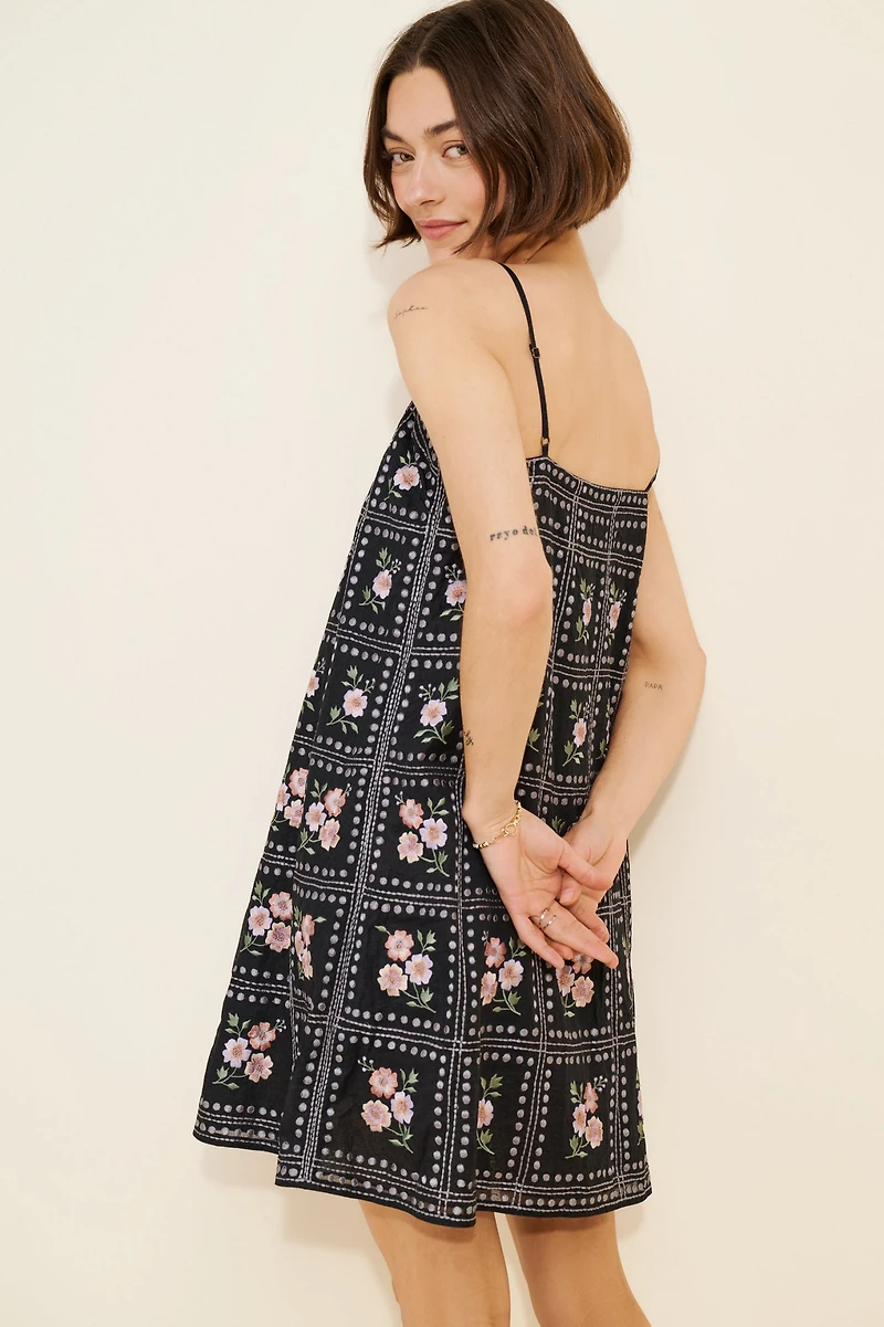 Kavita Bhartia Sleeveless Shift Mini Dress