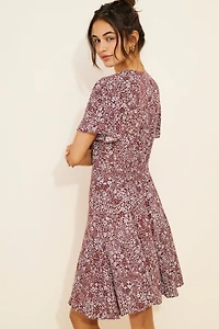 Madewell Modern Femme Short Sleeve Mini Dress