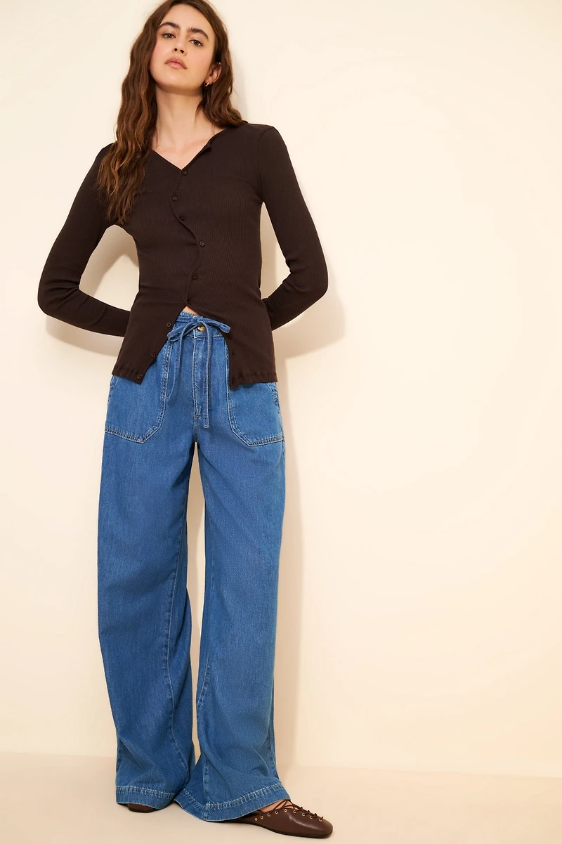 PAIGE Rumi Wide-Leg Jeans