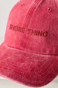 Intentionally Blank Shore Things Baseball Cap