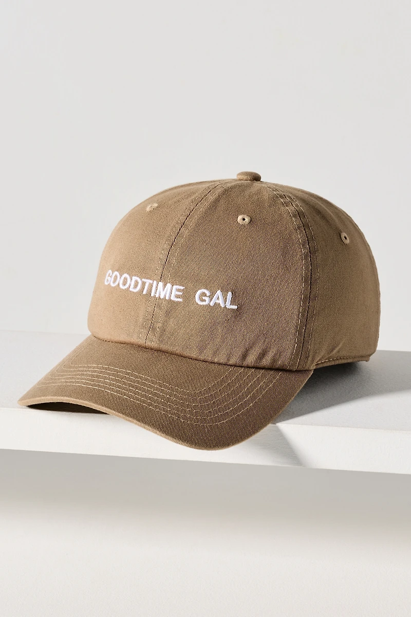 Intentionally Blank Goodtime Gal Baseball Cap