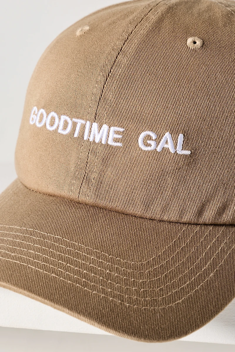 Intentionally Blank Goodtime Gal Baseball Cap