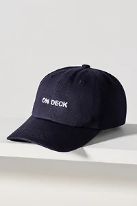 Intentionally Blank On Deck Baseball Cap