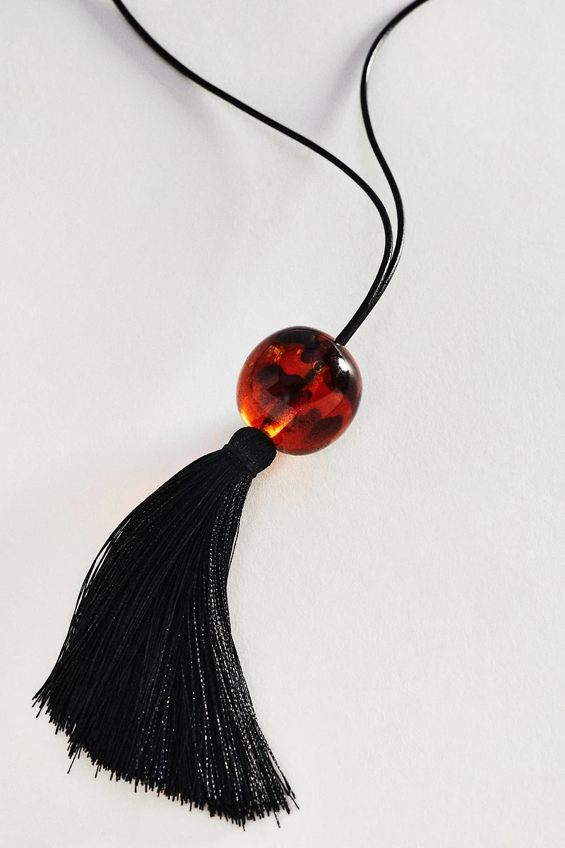 Tassel Pendant Necklace