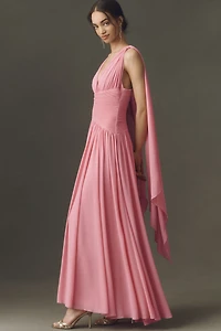 Mare Waisted Maxi Dress