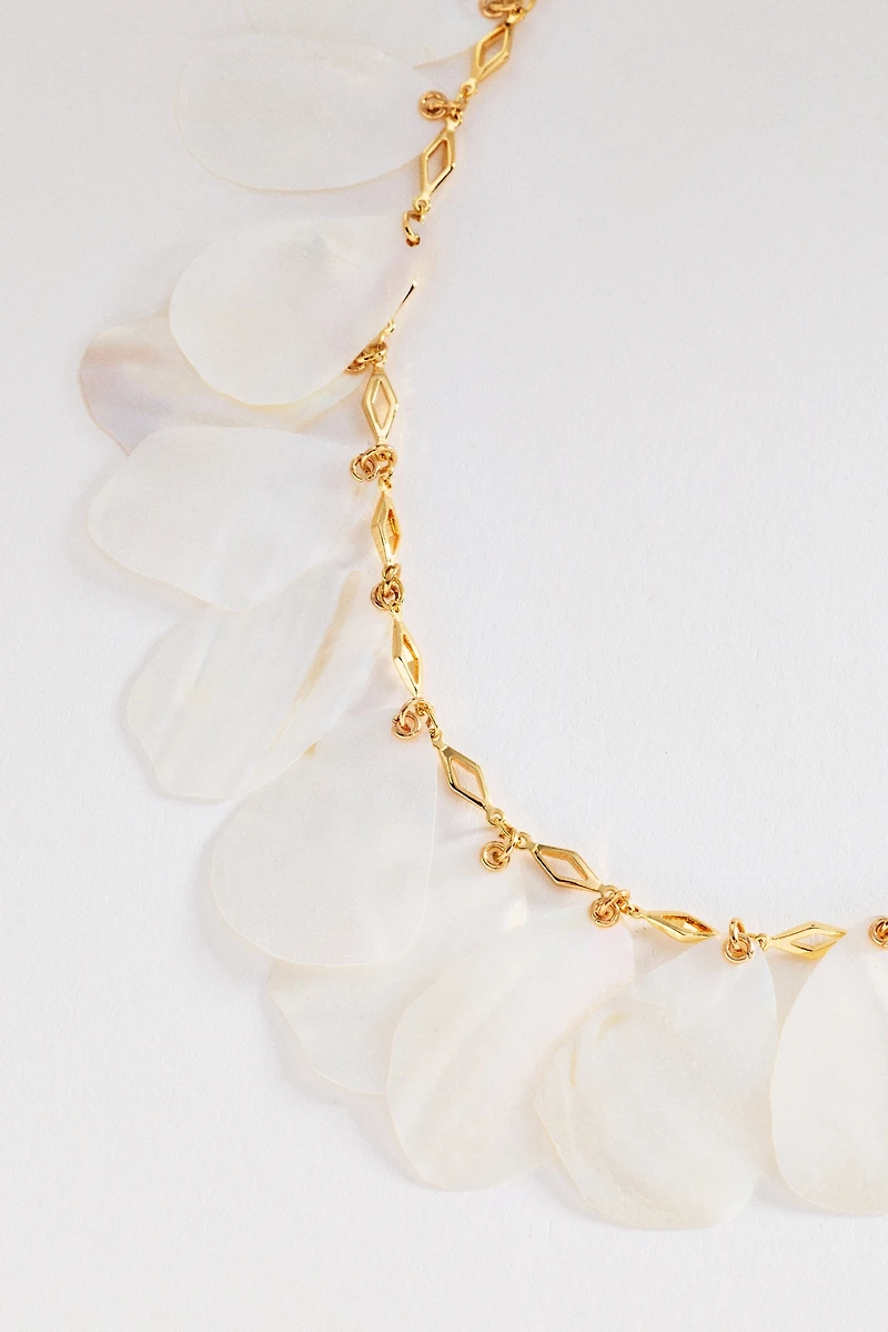 Paillette Shell Necklace