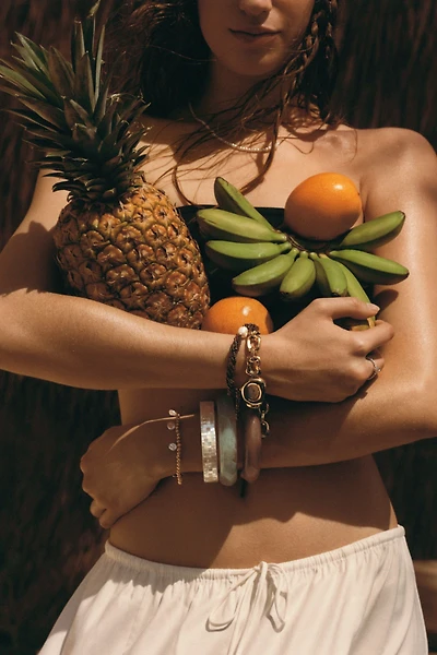 Irridescent Shell Bracelet