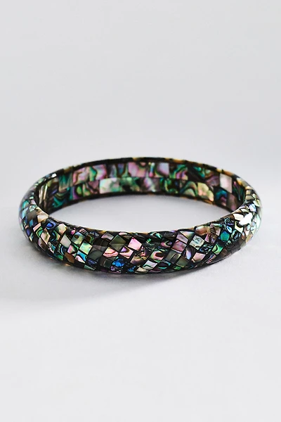 Shell Bangle Bracelet