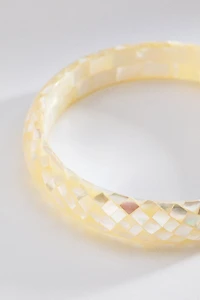Shell Bangle Bracelet