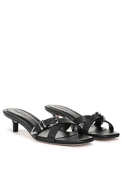 Favorite Daughter Shiloh Buckle Kitten Heel Sandals