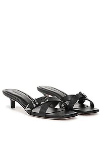 Favorite Daughter Shiloh Buckle Kitten Heel Sandals