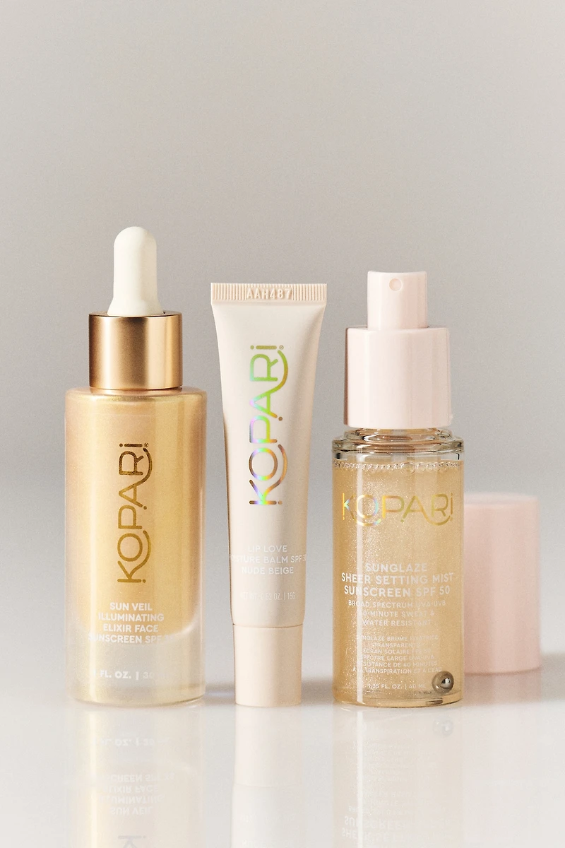 Kopari Glow This Way SPF Trial Face Kit