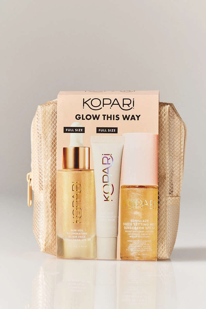 Kopari Glow This Way SPF Trial Face Kit