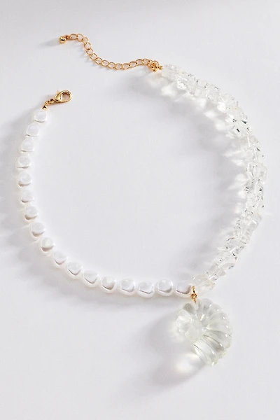 Summer Icon Pendant Beaded Necklace