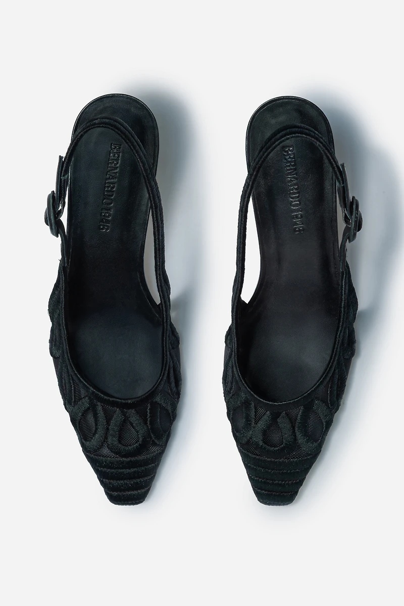 Bernardo Madinah 60 Slingback Heels