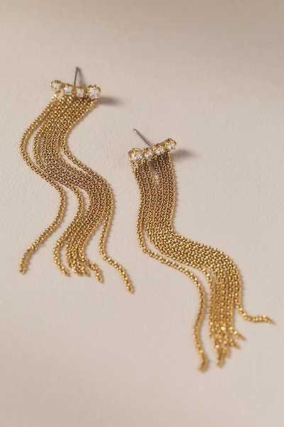 NADRI Cleo Fringe Drop Earrings