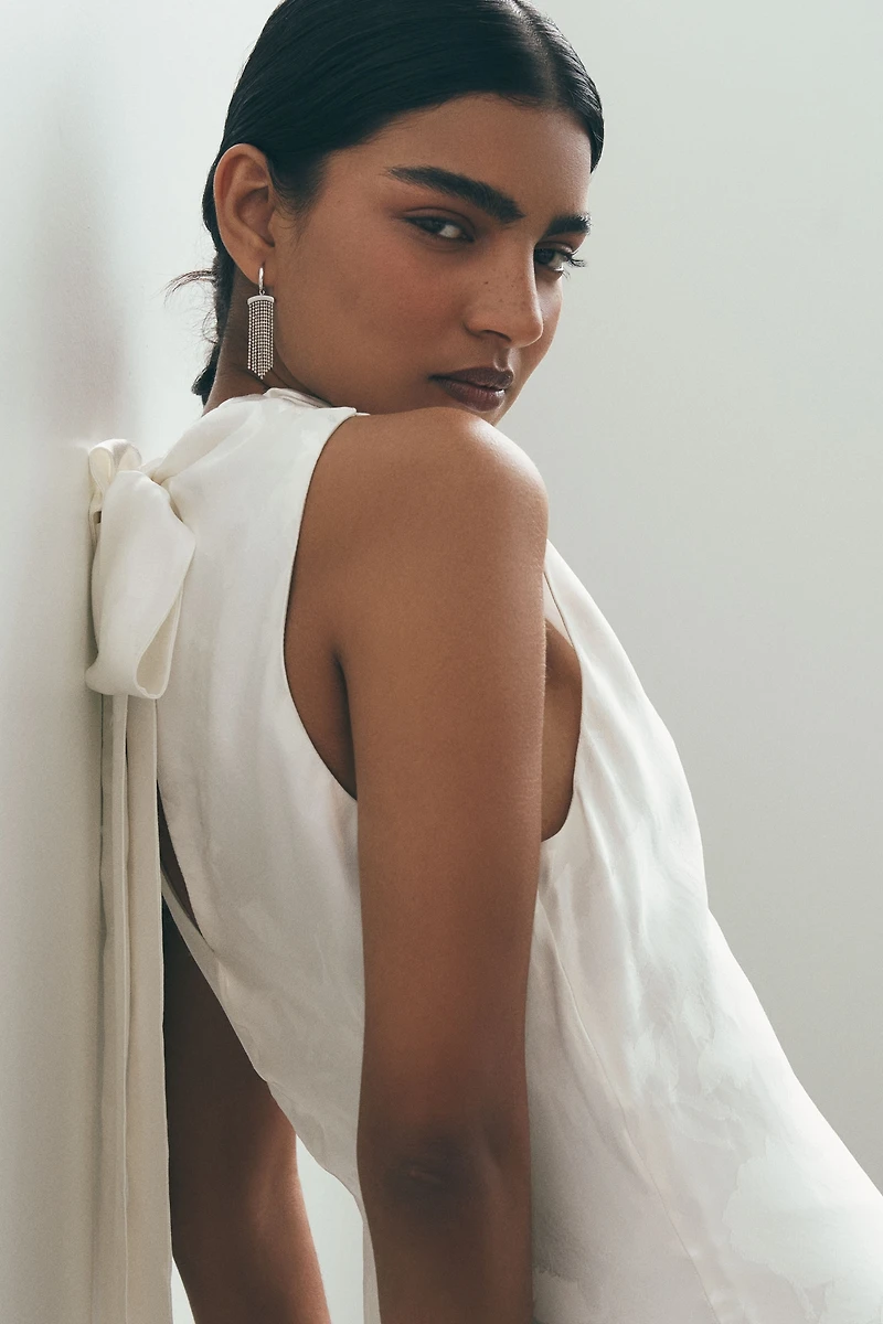 NADRI Sunny Fringe Huggie Hoop Earrings