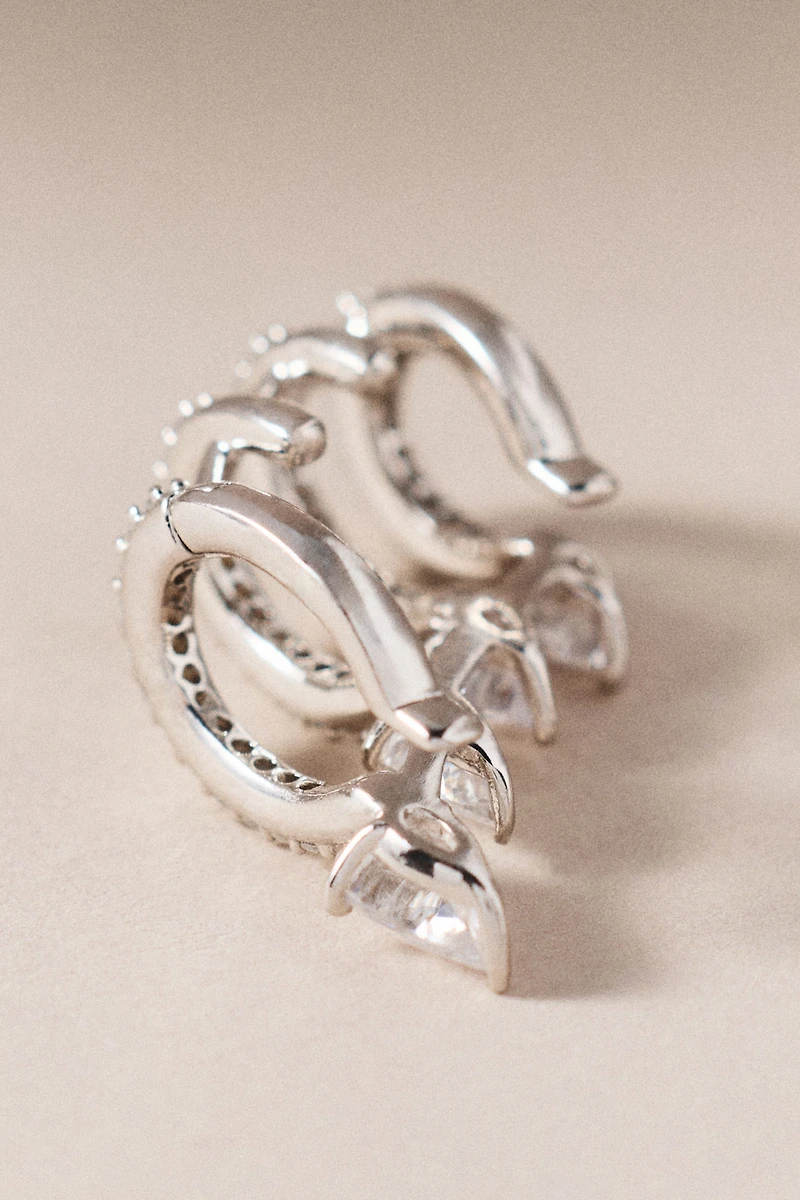 NADRI Bonne Année Multi Row Cuff Earrings