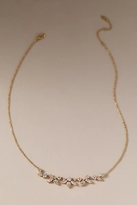 NADRI Laura Crystal Floral Necklace