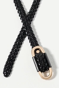 By Anthropologie Blake Skinny Woven Belt