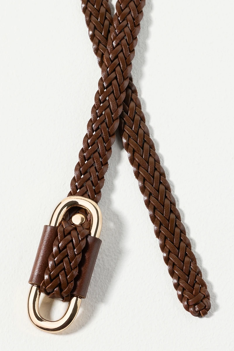 By Anthropologie Blake Skinny Woven Belt