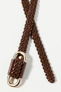 By Anthropologie Blake Skinny Woven Belt