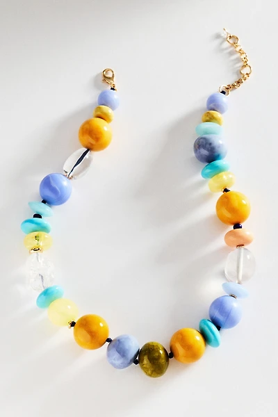 Chunky Beaded Mix Necklace