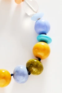 Chunky Beaded Mix Necklace