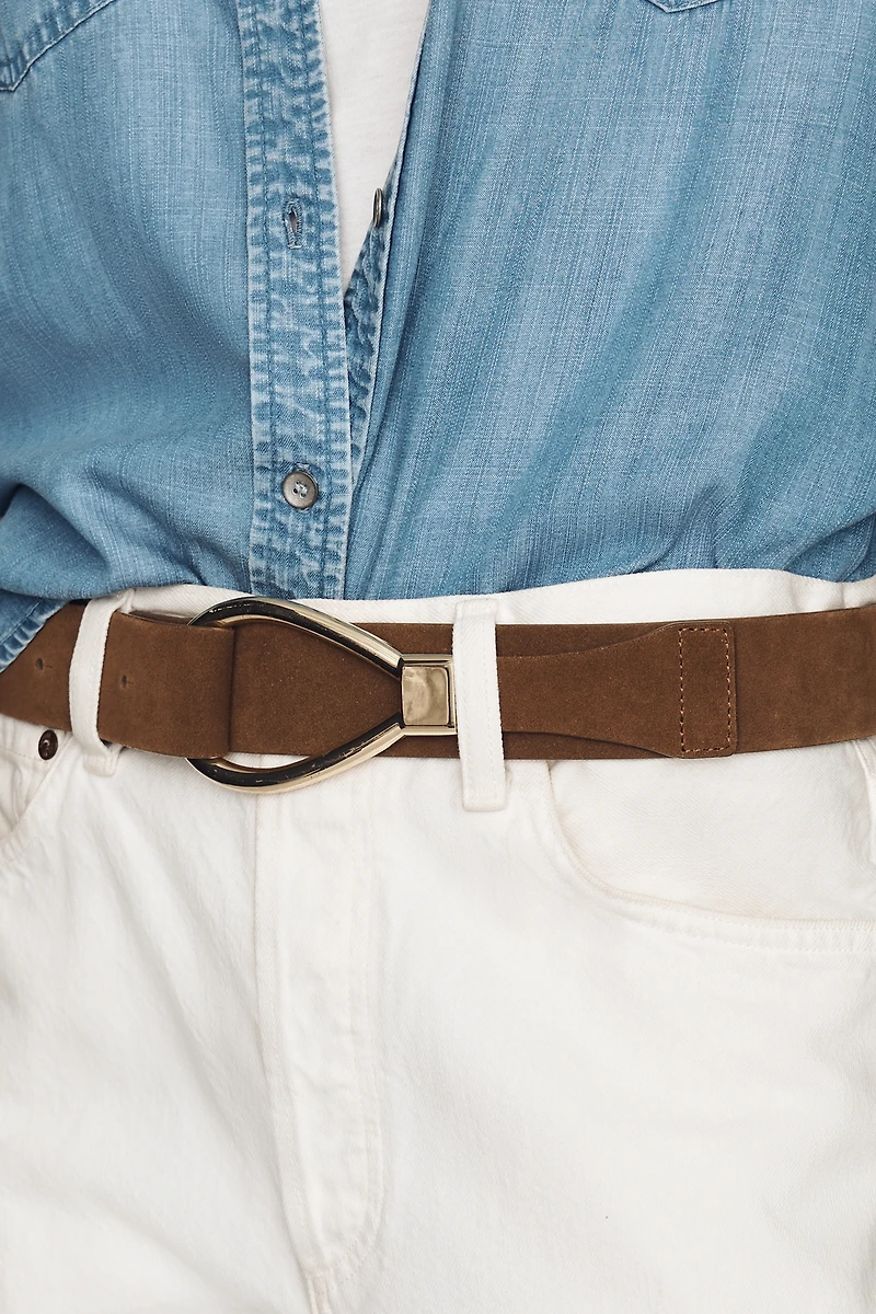 By Anthropologie Asymmetrical Low-Slung Belt